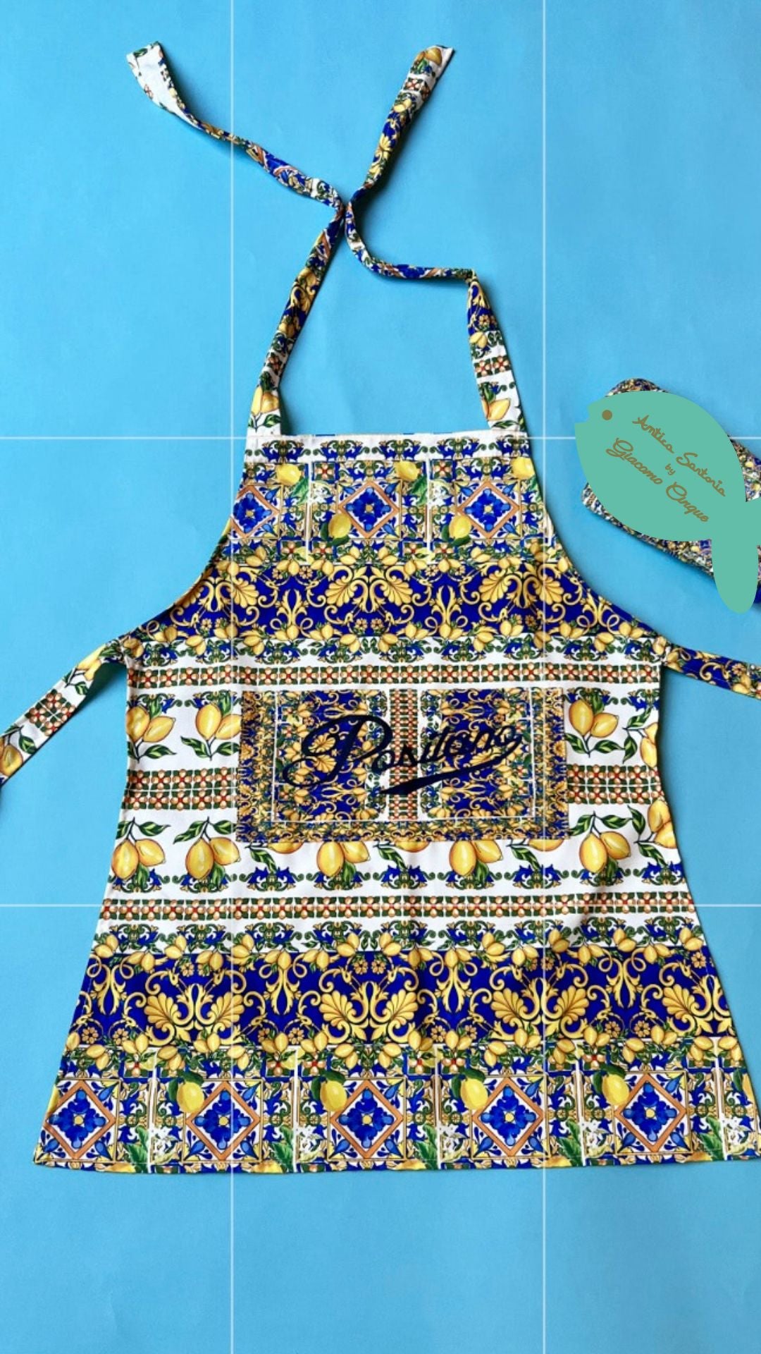 Positano Kitchen Apron